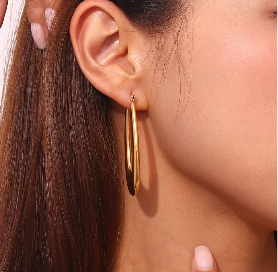 Clemence Earrings - Silver