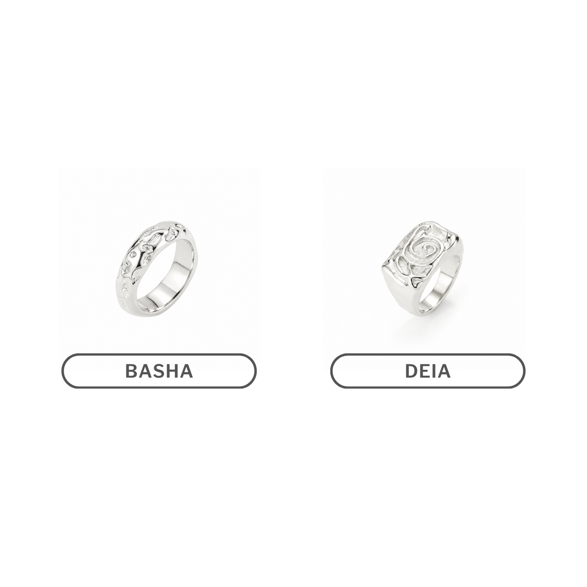 Basha Stack - Silver
