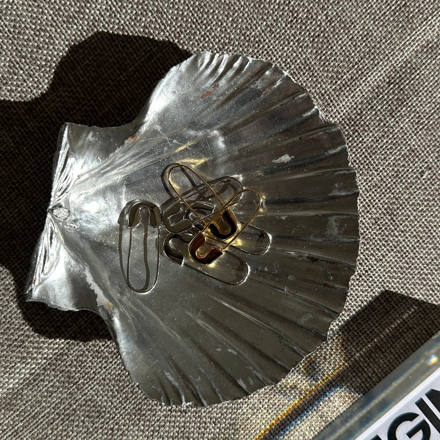 Speld Oorbellen - 18K Verguld