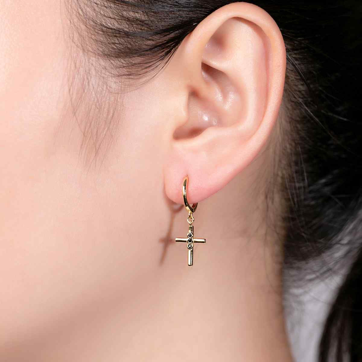 Faith Oorbellen - 18K Verguld
