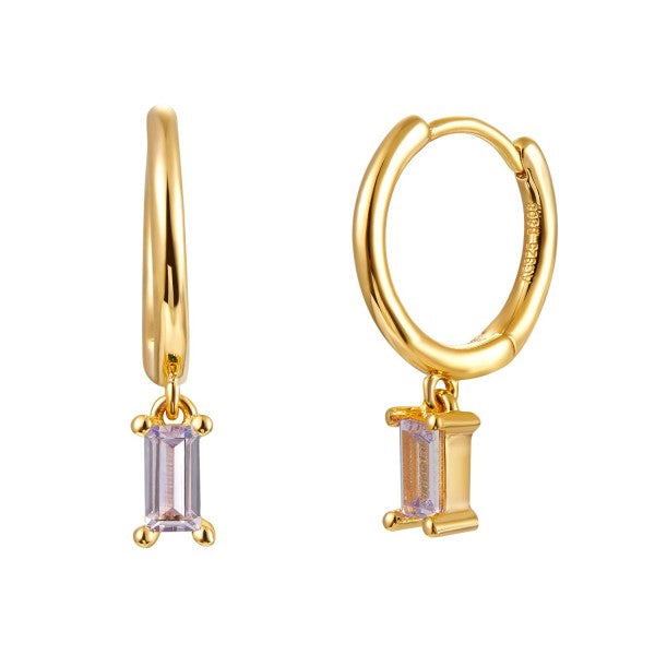 Cleo Oorbel - 18K Verguld