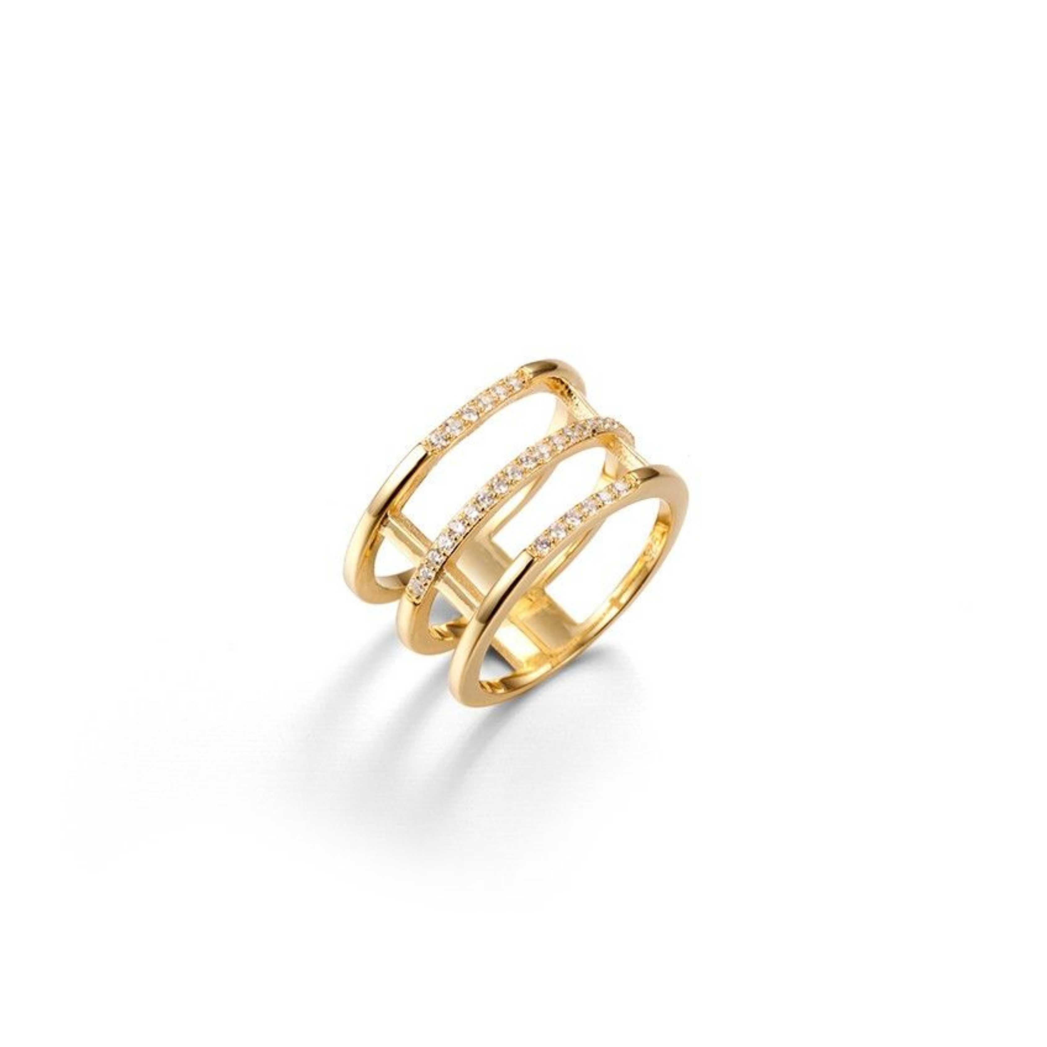 Lush Ring - 18K Gold Plated – ginginjewels