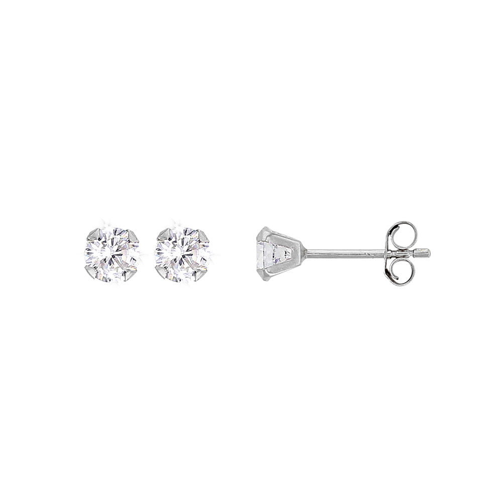 Malia Stud Earrings - 9K Gold