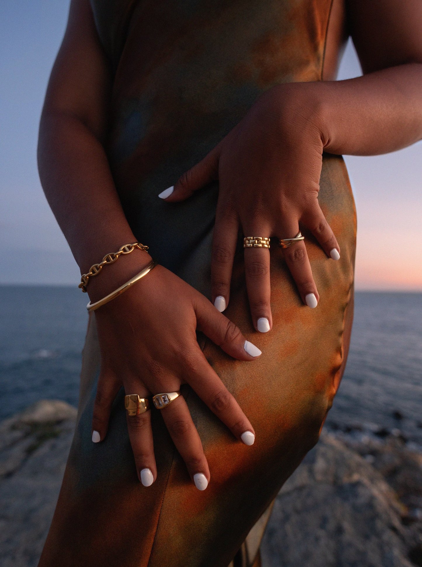 Isa Bracelet - 18K Gold plated - ginginjewels