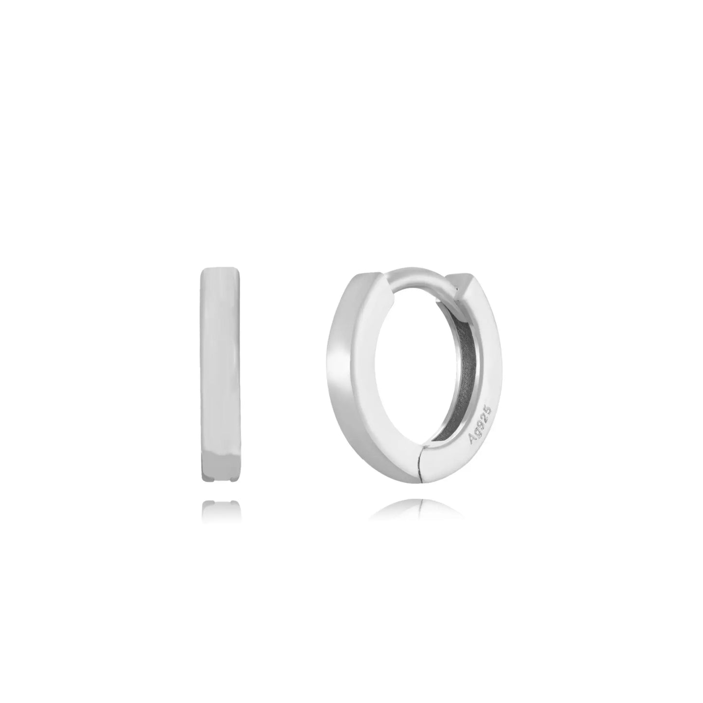 Ivie Small Hoops - 18K Gold plated - ginginjewels