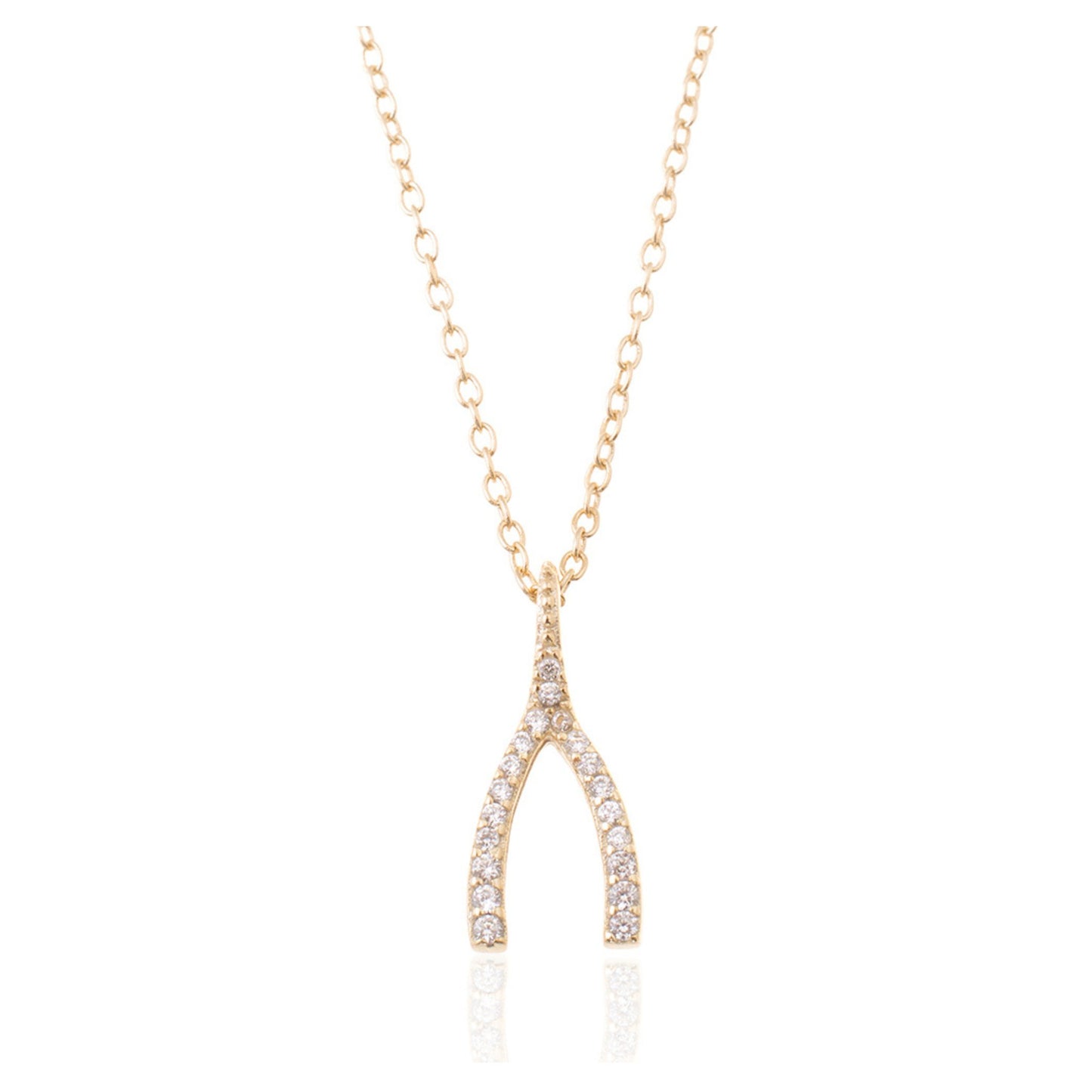 Jena pendant necklace - 18K gold plated - ginginjewels
