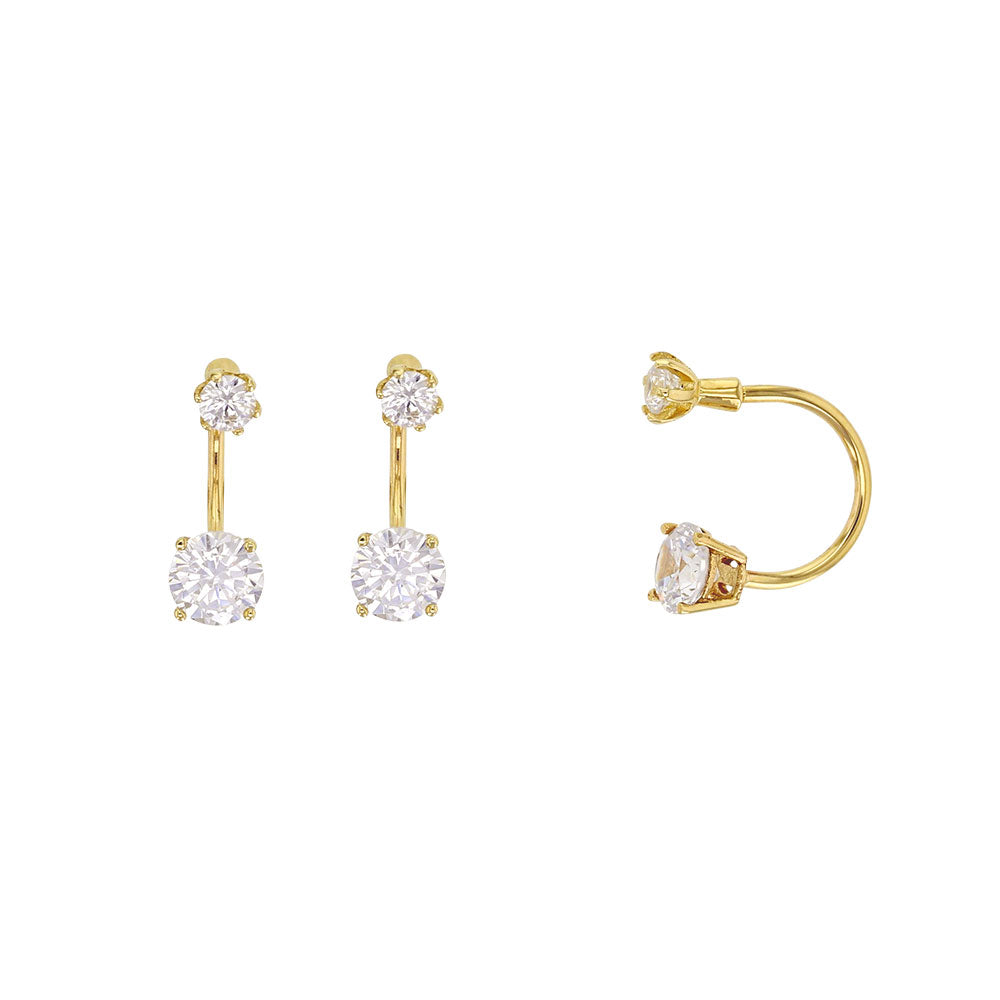 Yara Piercing Earring - 9ct Solid Gold