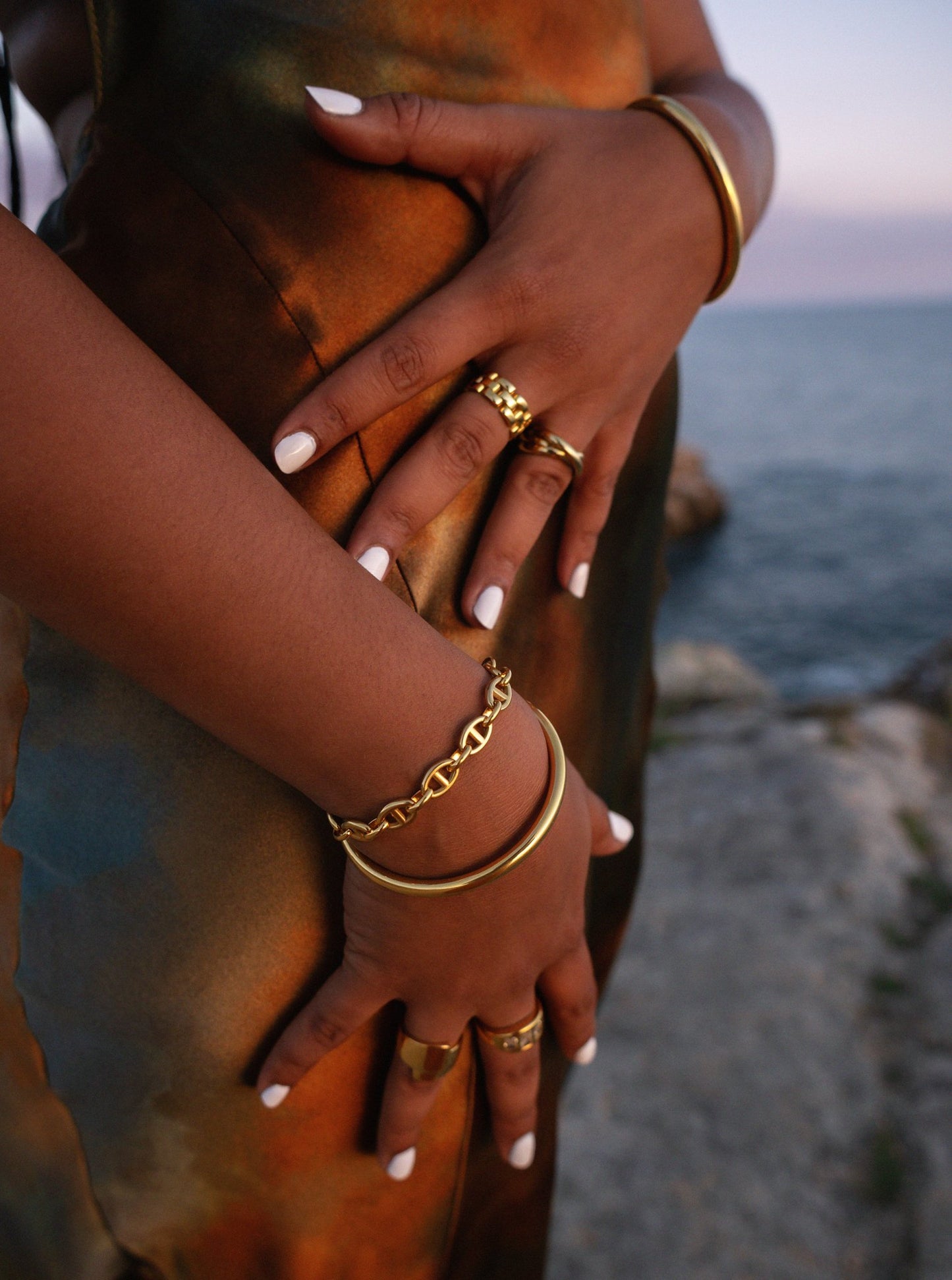 River Bracelet - Silver - ginginjewels