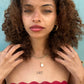 Odette Necklace White - 18K Gold Plated