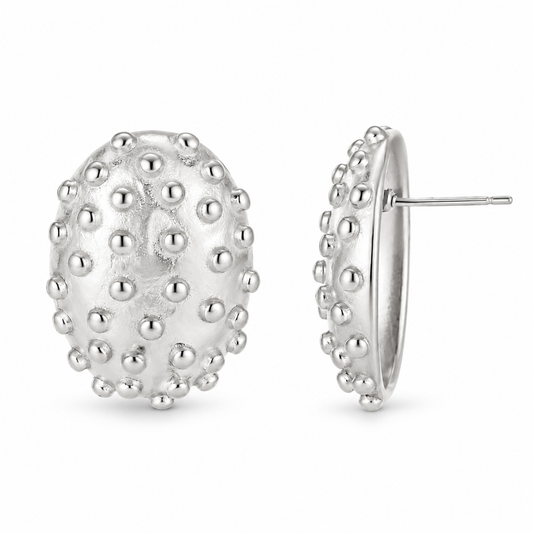 Akie Earrings - Silver