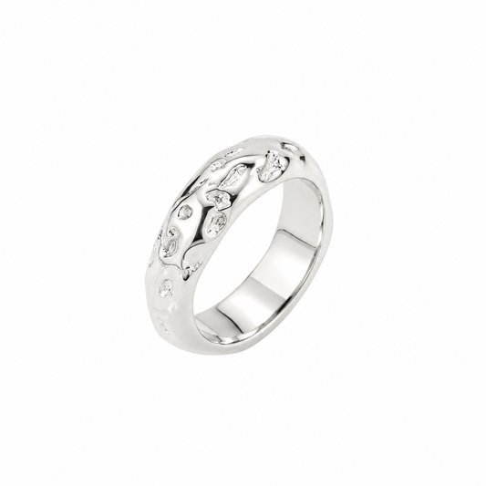 Basha Organic Ring - Silver