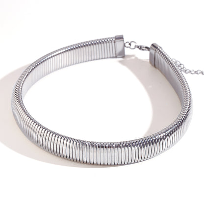 Erykha Choker - Silver Stainless Steel