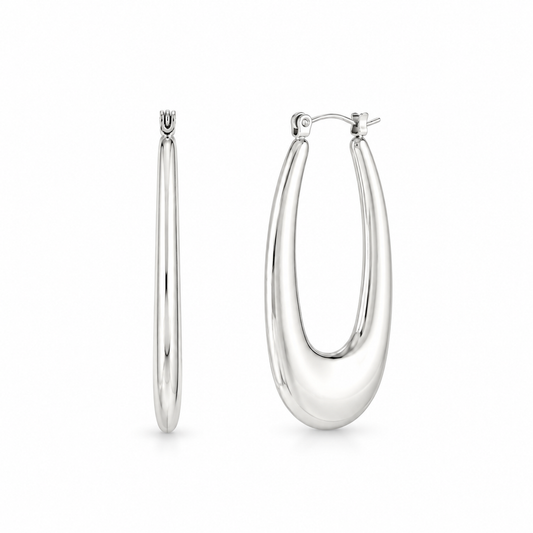 Clemence Earrings - Silver