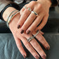 Sana Ring - Silver Stainless Steel