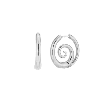 Ume Earrings - Silver