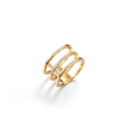 Lush Ring - 18K Verguld