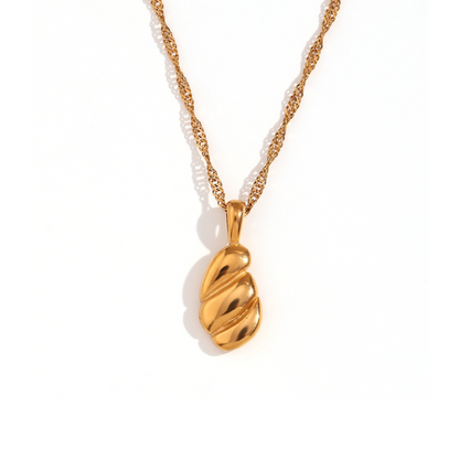 Honey pendant Necklace