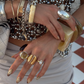 Abi Ring - Gold Stainless Steel