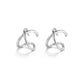 Amber Earcuff - Silver - ginginjewels
