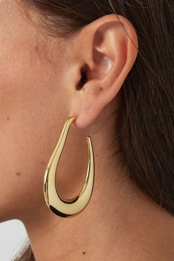 Aria Earrings - Silver - ginginjewels