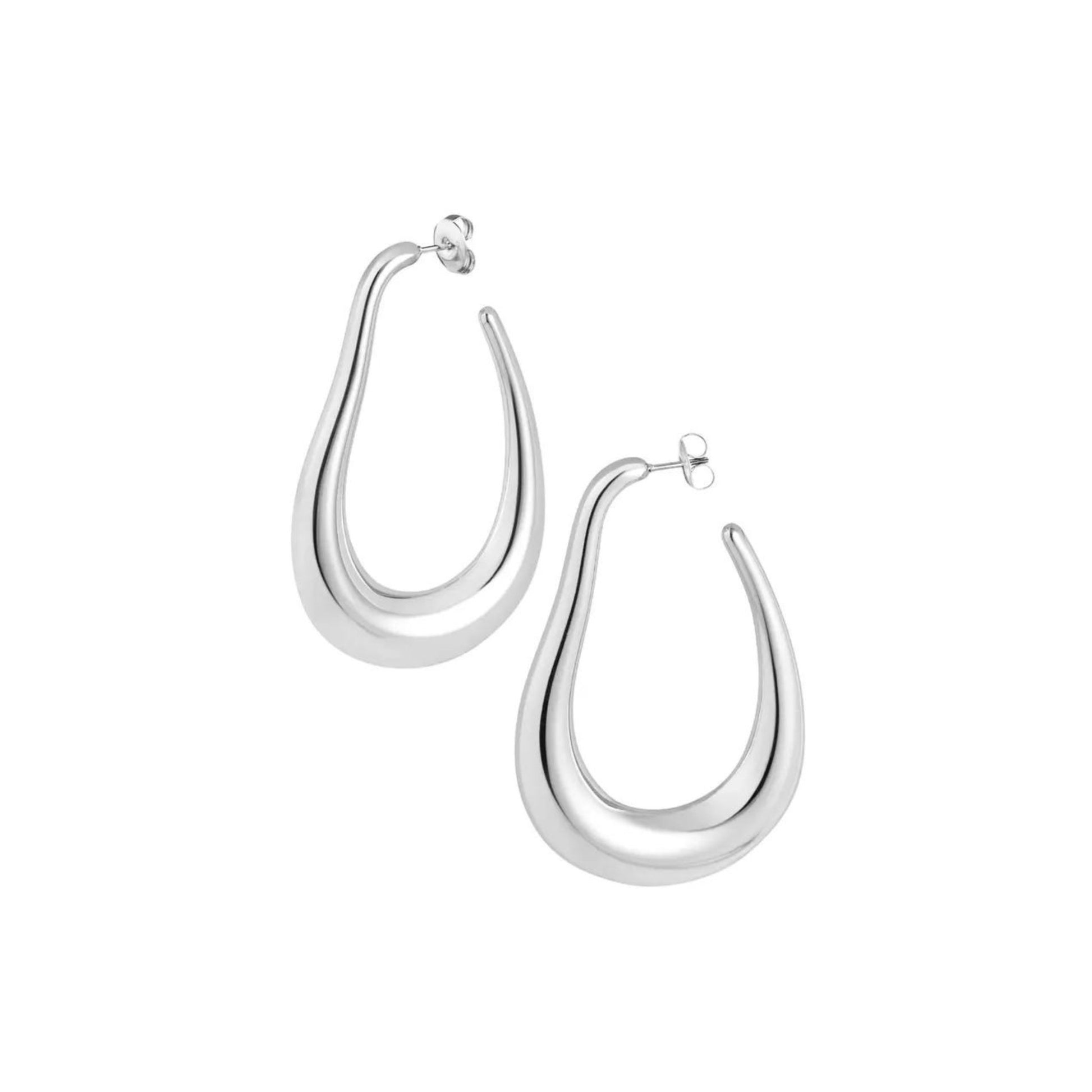 Aria Earrings - Silver - ginginjewels