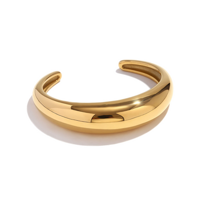 Statement Cuff Bracelet Silver