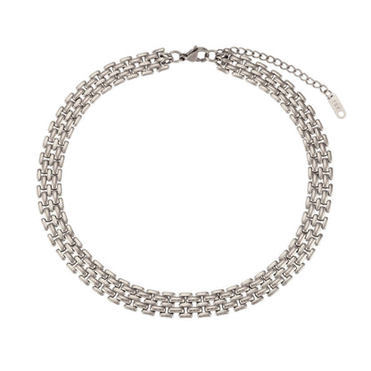Bree choker - Silver - ginginjewels