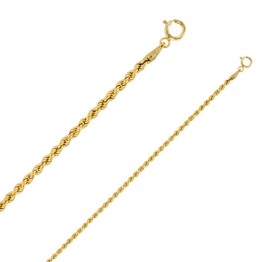Biko-ketting - 9 kt massief goud
