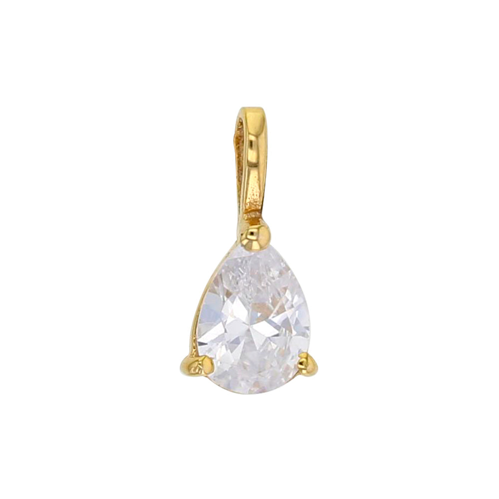Zuri Charm - 9kt Massief Goud & Zirkonia