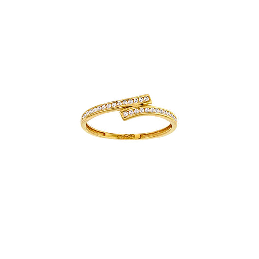 Ines Ring - 9kt Massief Goud