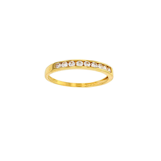 Amara Eternity Ring - 9ct Solid Gold