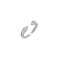 Denise Ring - Silver - ginginjewels