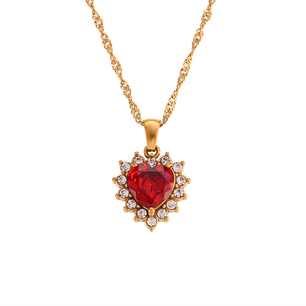 Giny Necklace Green