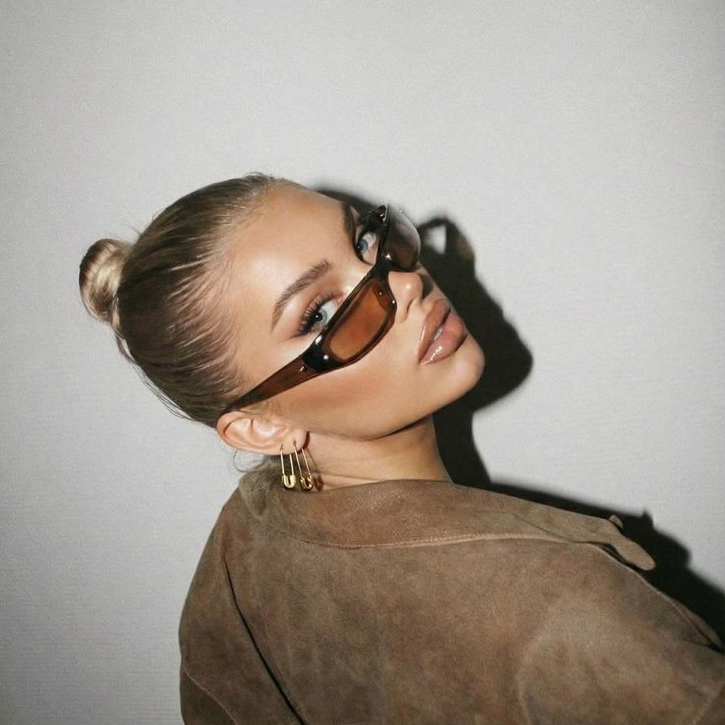 Pin Earrings - Silver