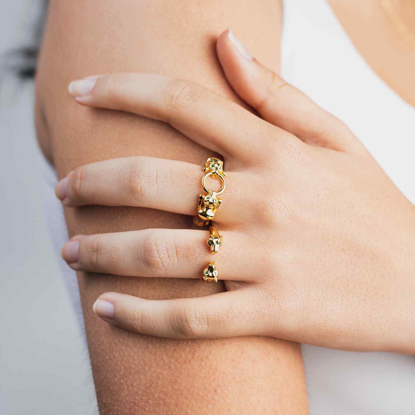 Goa Ring - 18K Gold Plated