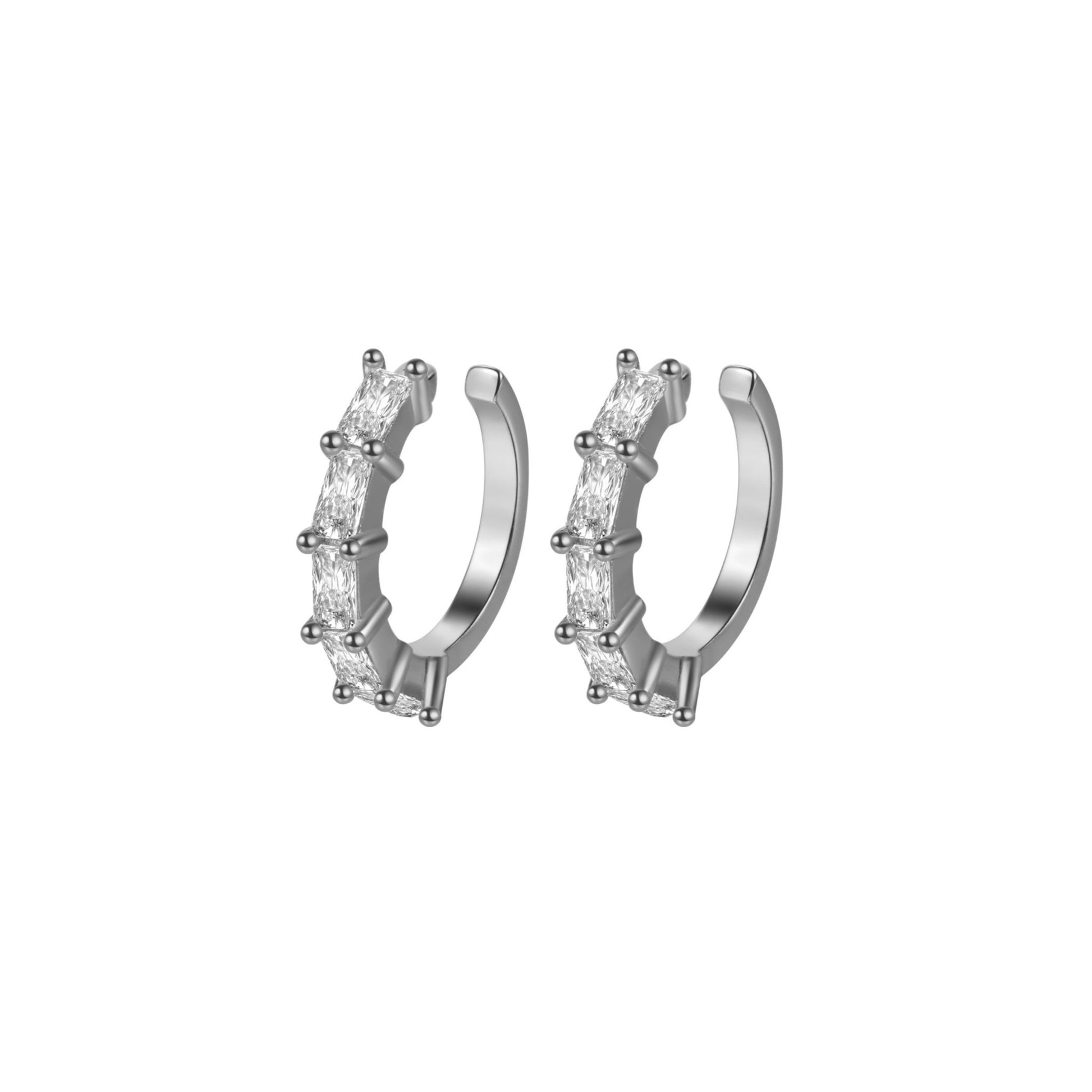 Holly Earcuff - Silver - ginginjewels