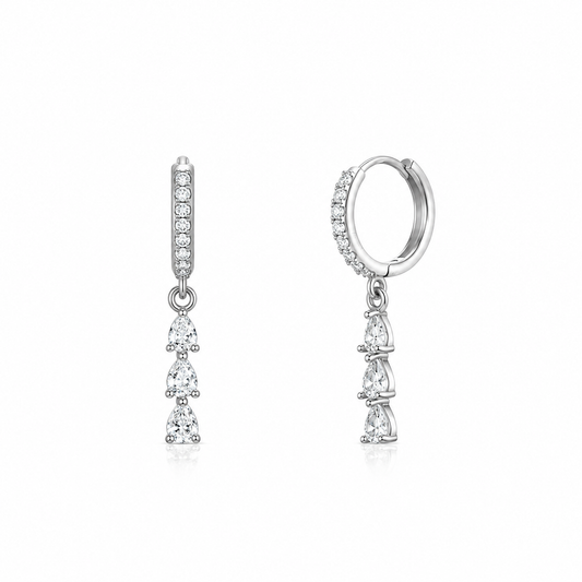 Jana Earrings - Silver