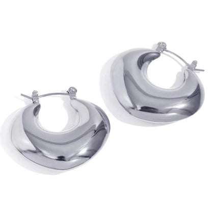 Joy Earrings - Silver Stainless Steel