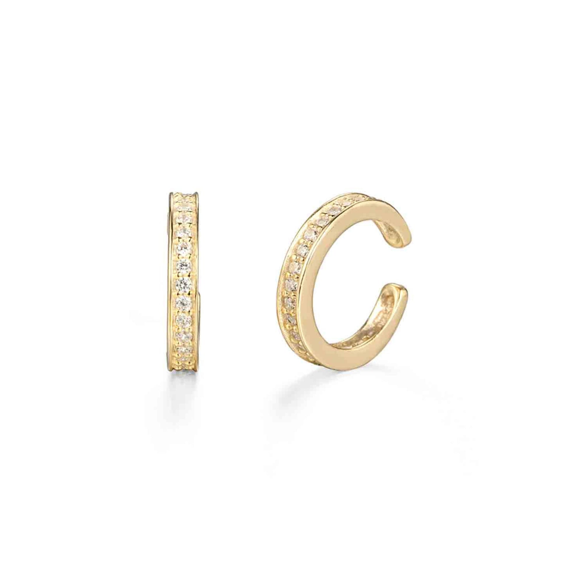 Lucy Earcuff - Silver - ginginjewels