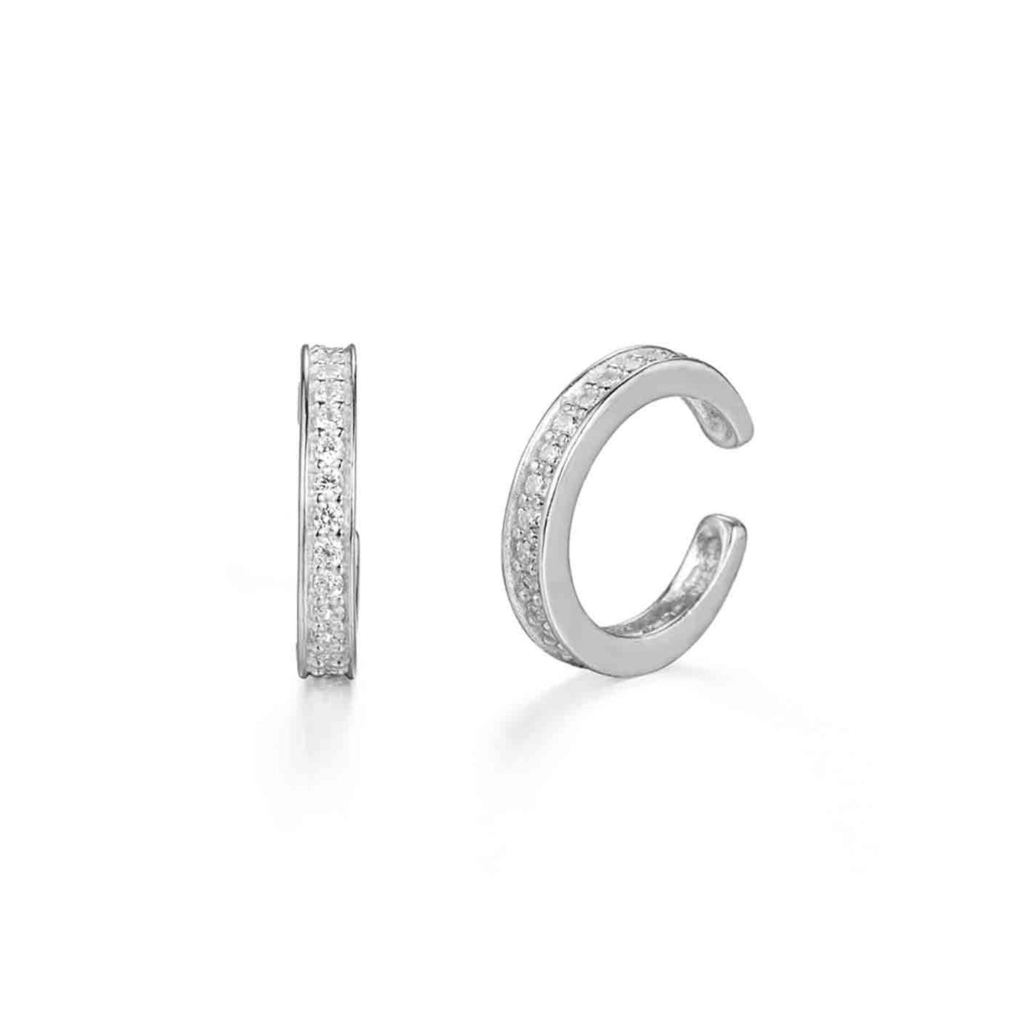 Lucy Earcuff - Silver - ginginjewels
