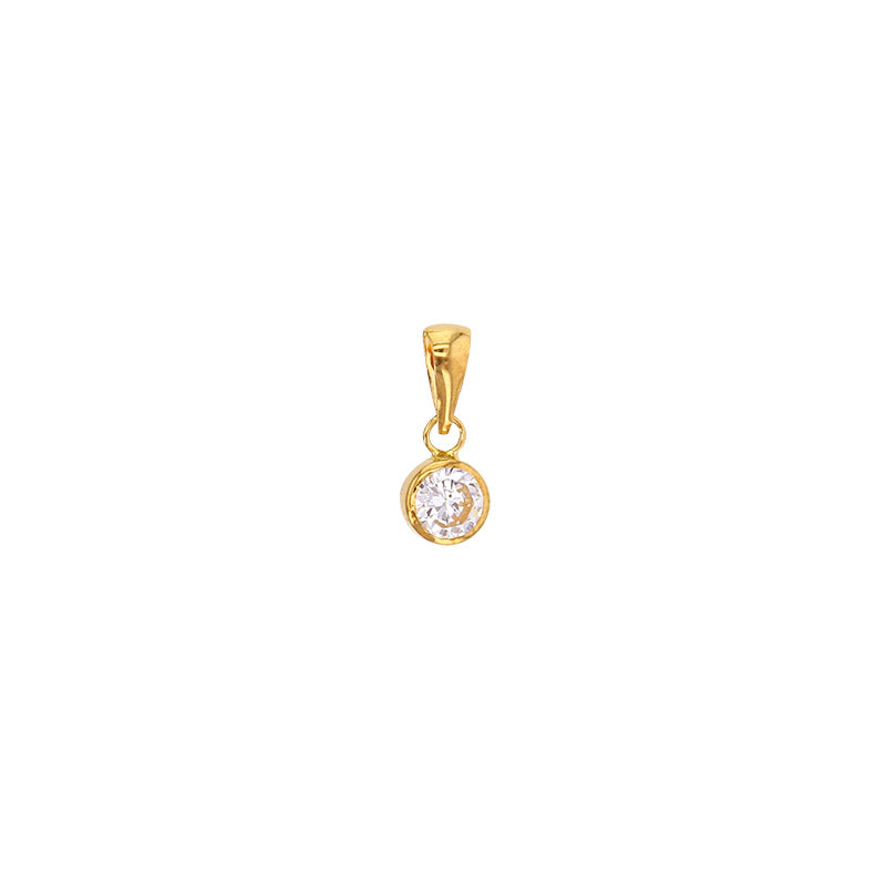 Nala Charm - 9ct Solid Gold & Cubic Zirconia