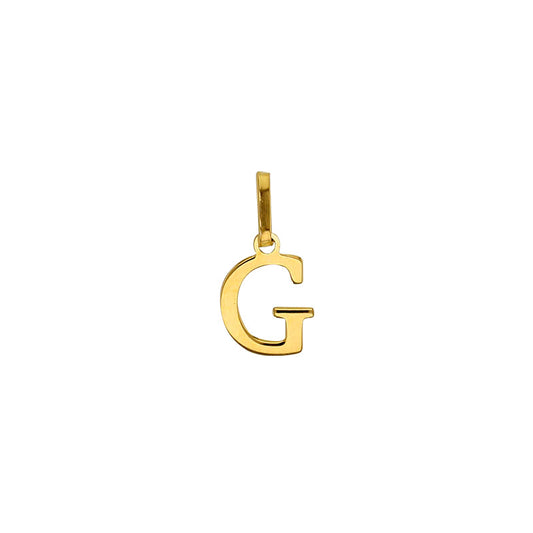 Alphabet Charm - 9ct Solid Gold