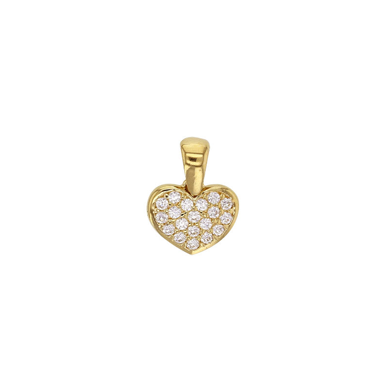 Lera Charm - 9 karaat Massief Goud & Zirkonia