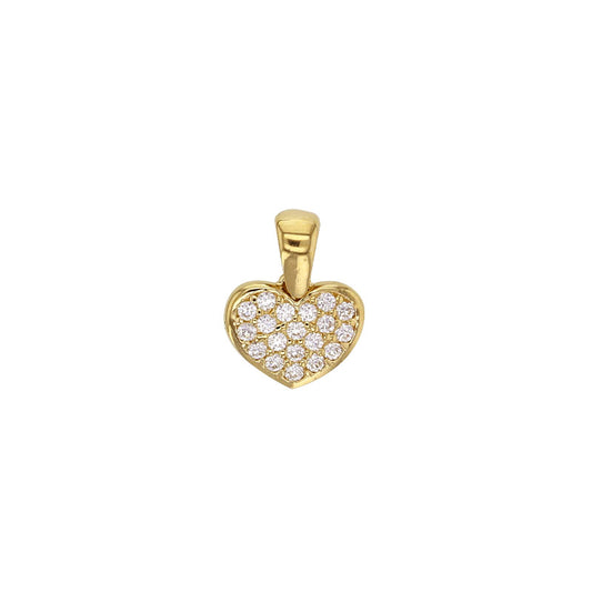 Lera Charm - 9 karaat Massief Goud & Zirkonia