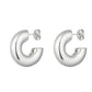 Pia Hoops - 18K Gold Plated - ginginjewels