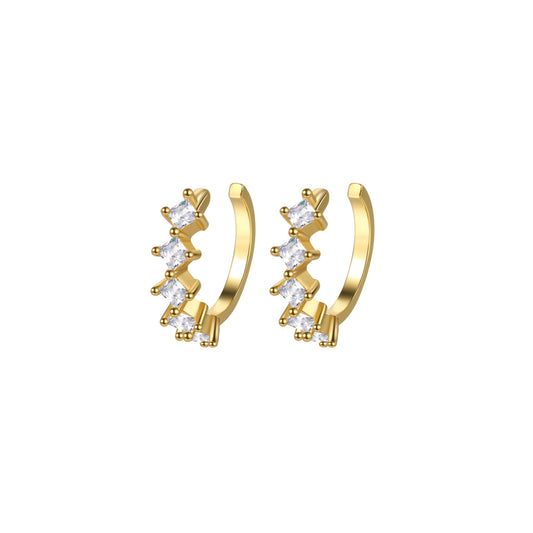 Quinn Earcuff - 18K Gold plated - ginginjewels