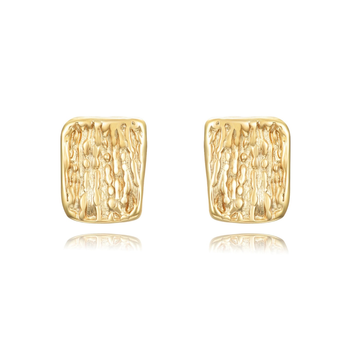 Rosa Studs - Silver - ginginjewels