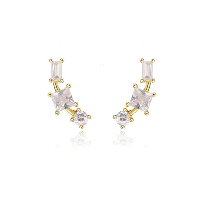 Sage Earrings - 18K Gold plated - ginginjewels