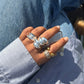 Sana Ring - Silver Stainless Steel