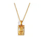 Venus pendant Necklace - 18K gold plated - ginginjewels